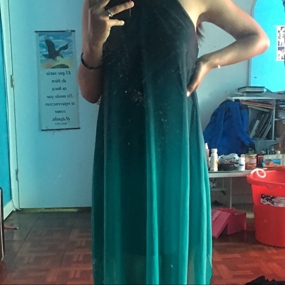 maxi dress w/openings - Picture 4 of 8